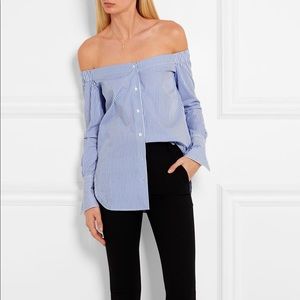 Rag & bone off the shoulder top